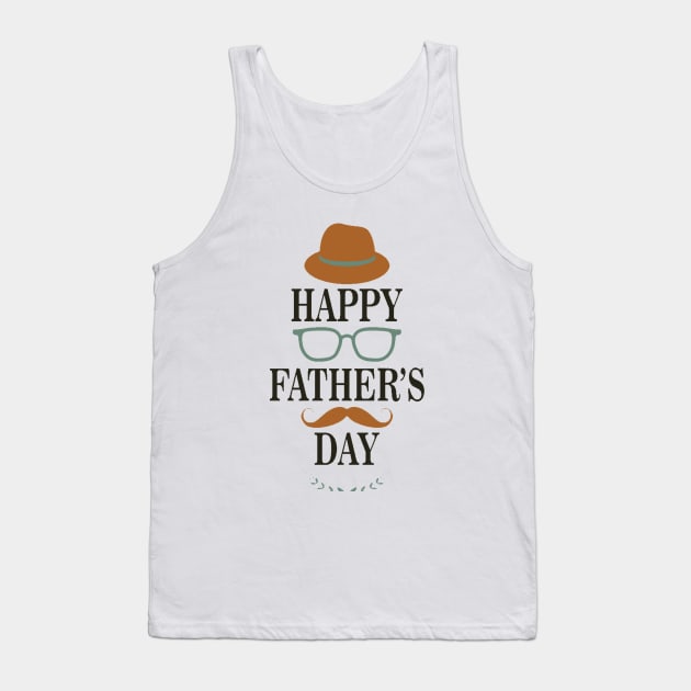 Happy fathers day Tank Top by qrotero